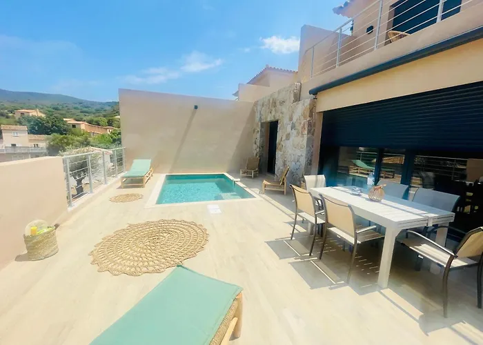 빌라 Casa Damicella Bord De Avec Piscine *