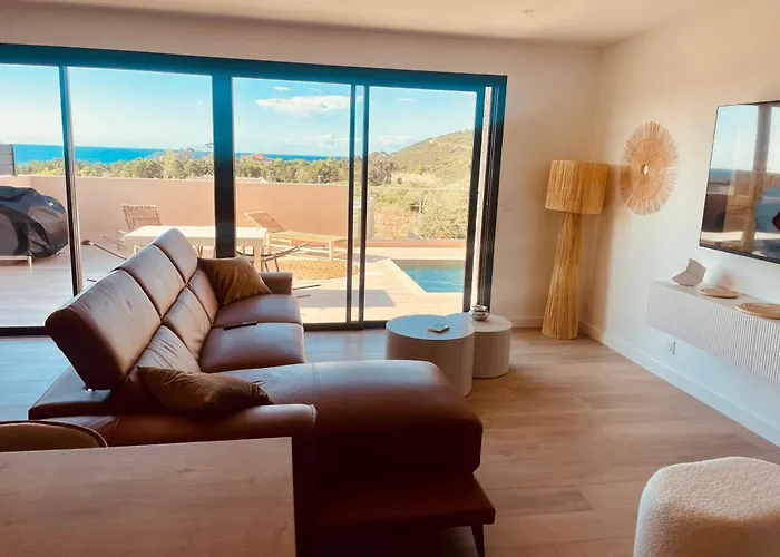 Casa Damicella Bord De Avec Piscine